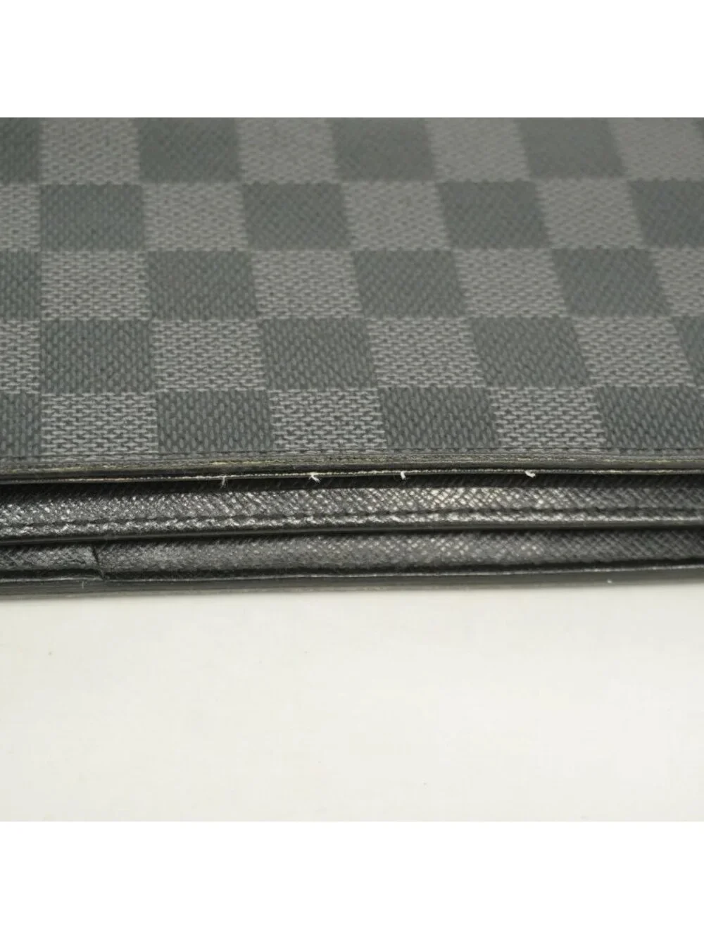 Louis Vuitton Wallet Damier Graphite Portefeuille Columbus Black Gray